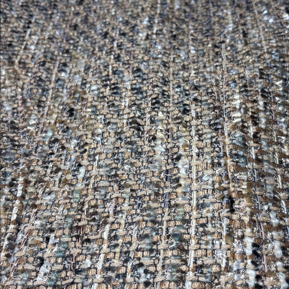 Emil Rutenberg vintage wool tweed tan cropped three button blazer women’s 6 - Picture 4 of 15